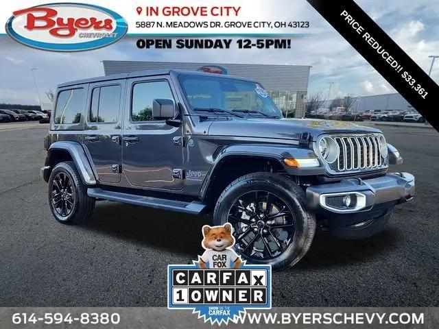 2025 Jeep Wrangler 4xe Sahara 4xe for sale in Grove City, OH