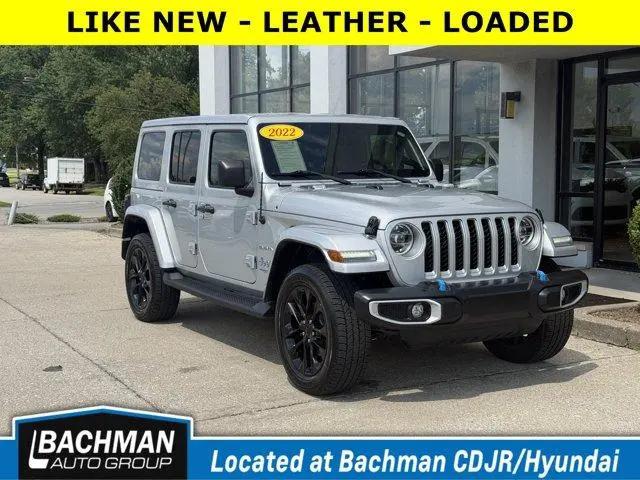 2022 Jeep Wrangler 4xe Unlimited Sahara 4x4 for sale in Jeff, IN