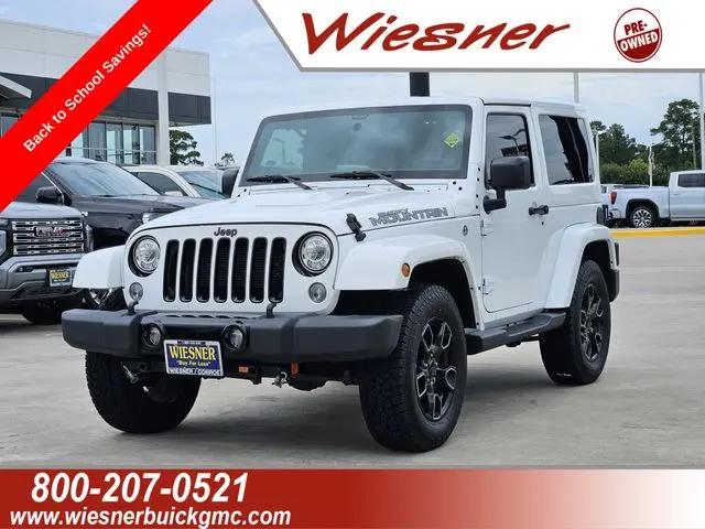 2017 Jeep Wrangler Smoky Mountain for sale in Conroe, TX