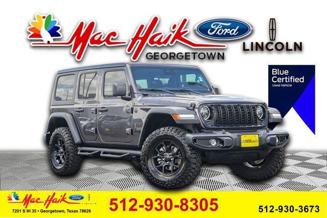 2025 Jeep Wrangler 4-Door Willys 4x4 for sale in Georgetown, TX