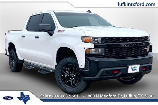 2021 Chevrolet Silverado 1500 4WD Crew Cab Short Bed Custom Trail Boss for sale in Lufkin, TX