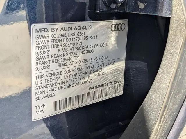 2026 Audi Q7 Premium Plus S line TFSI quattro tiptronic