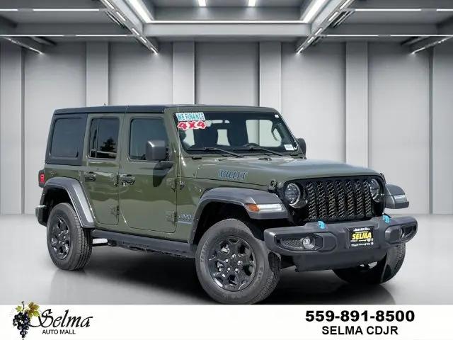 2023 Jeep Wrangler 4xe 4x4 for sale in Selma, CA
