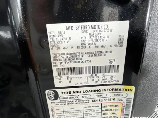 2013 Ford F-150 FX4
