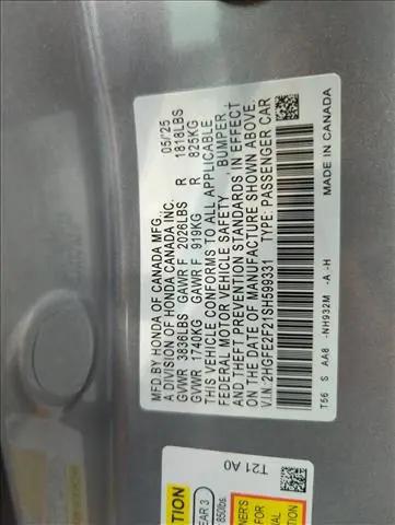 2025 Honda Civic LX