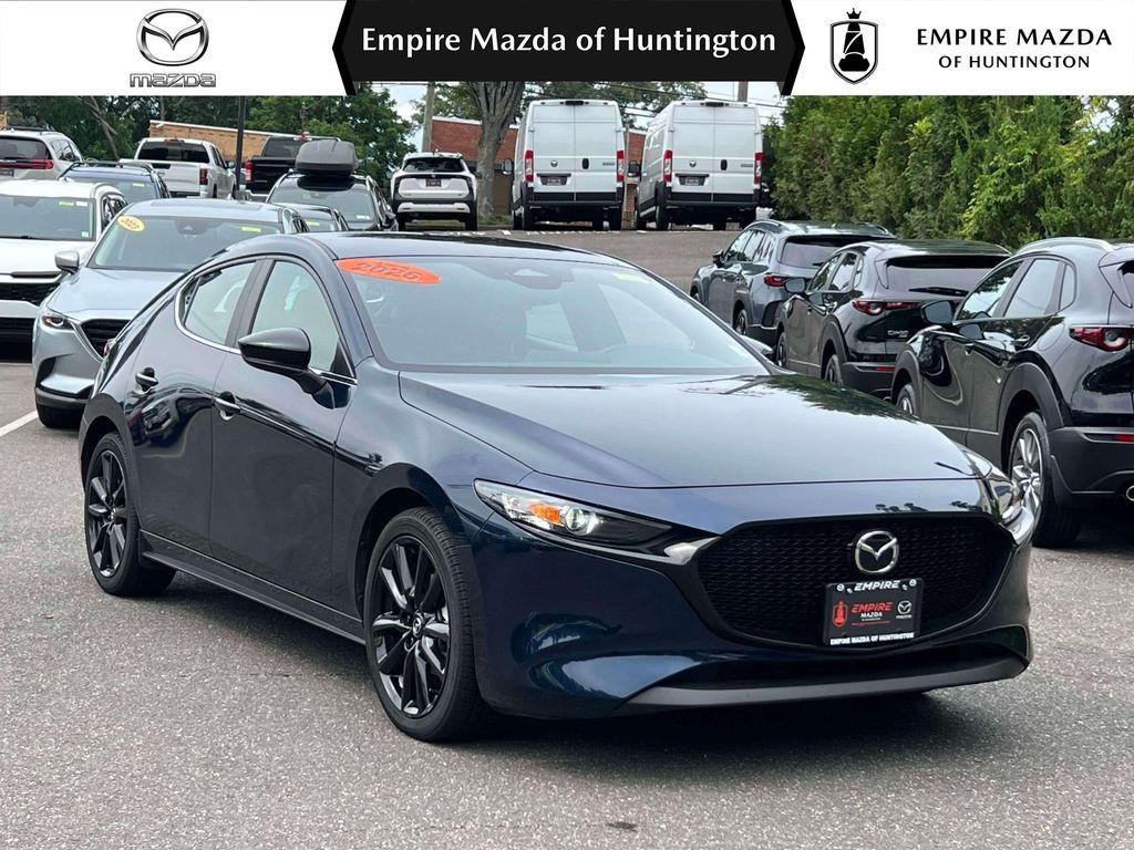 Deep Crystal Blue Mica 2026 Mazda MAZDA3 Hatchback Front-Wheel Drive 6-Speed Automatic
