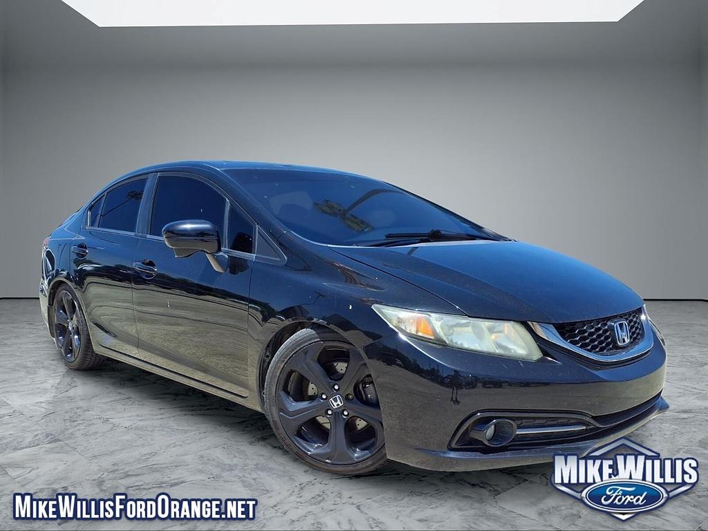 Crystal Black Pearl 2014 Honda Civic Sedan Front-Wheel Drive 6-Speed Manual