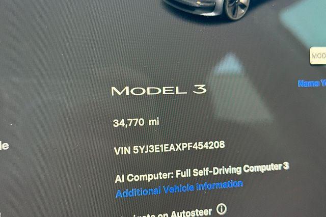 2023 Tesla Model 3 Rear-Wheel Drive