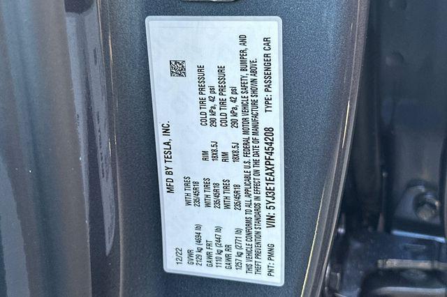 2023 Tesla Model 3 Rear-Wheel Drive
