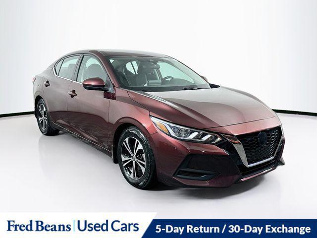 2021 Nissan Sentra SV Xtronic CVT for sale in DOYLESTOWN, PA