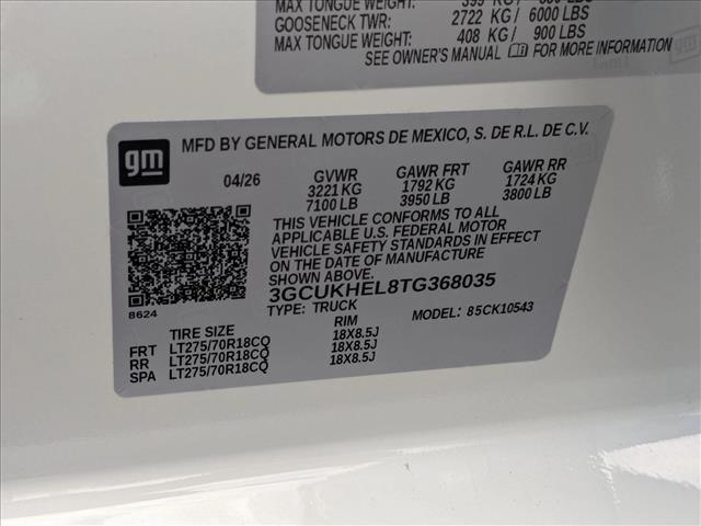 New 2026 Chevrolet Silverado 1500 4WD Crew Cab Short Bed ZR2 Four Wheel Drive Crew Cab