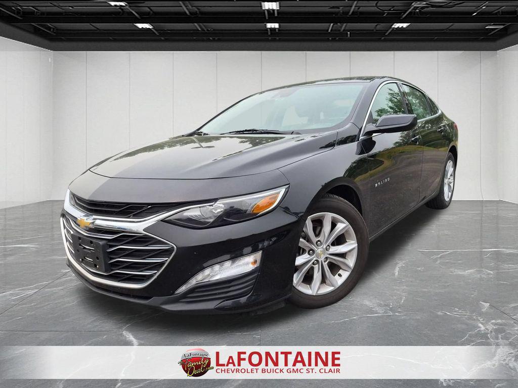 Mosaic Black Metallic 2022 Chevrolet Malibu Sedan Front-Wheel Drive Continuously Variable Transmission