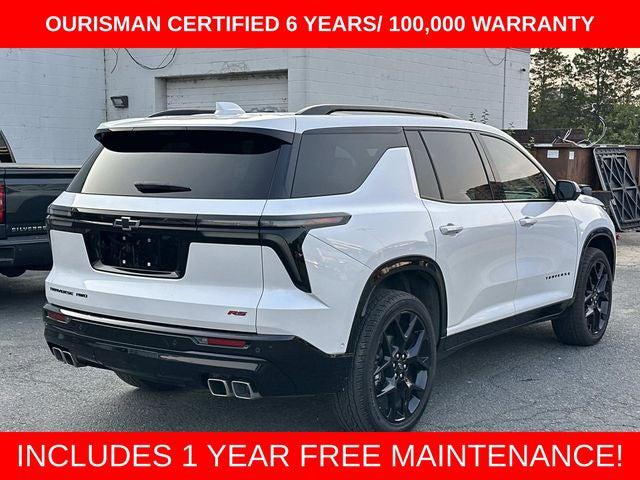 2025 Chevrolet Traverse AWD RS 2025 Chevrolet Traverse AWD RS