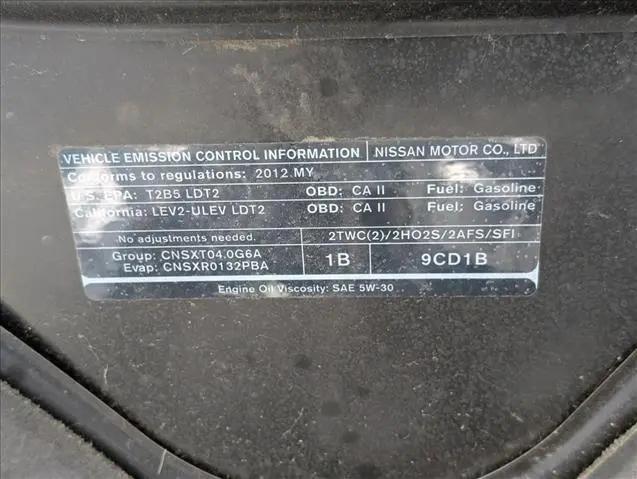 2012 Nissan Frontier SL