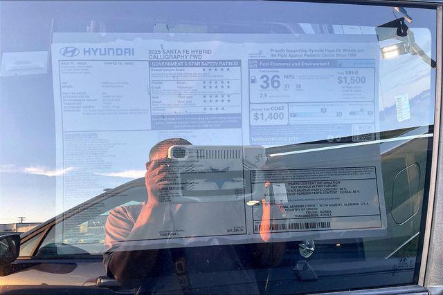 New 2026 Hyundai Santa Fe Hybrid Calligraphy For Sale in Olive Branch, MS