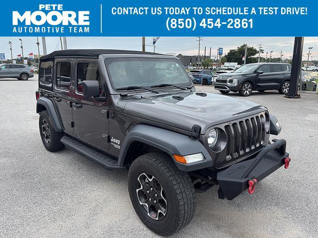 2018 Jeep Wrangler Unlimited Sport S 4x4 for sale in PENSACOLA, FL