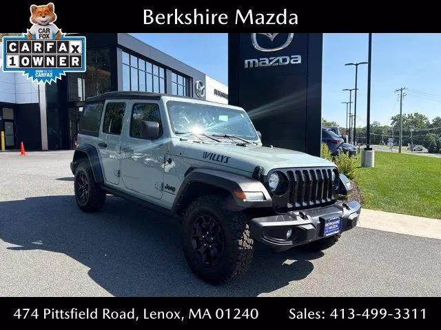 2023 Jeep Wrangler 4-Door Willys Sport 4x4 for sale in Lenox, MA