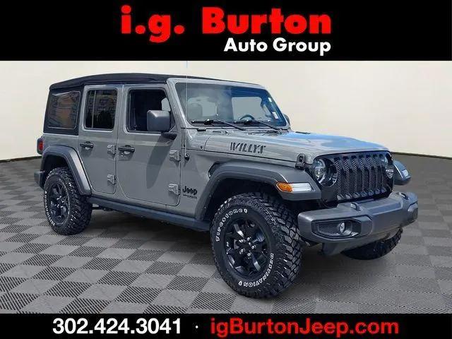 2022 Jeep Wrangler Unlimited Willys 4x4 for sale in Milford, DE