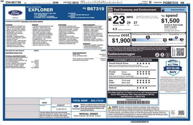 2023 Ford Explorer ST-Line