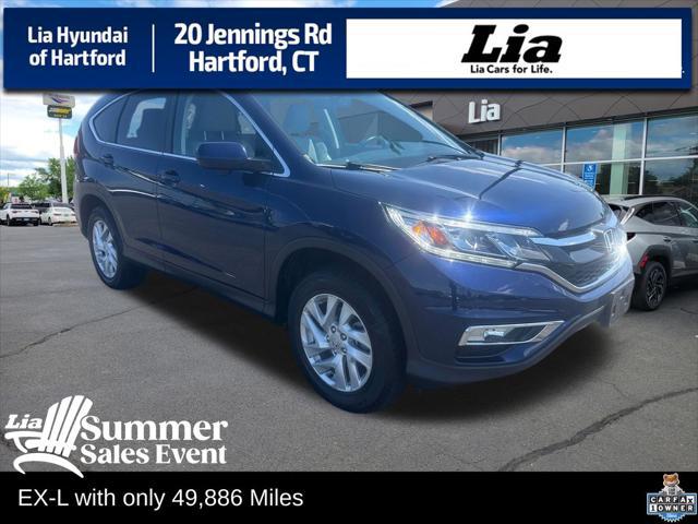 2015 Honda CR-V EX-L for sale in HARTFORD, CT