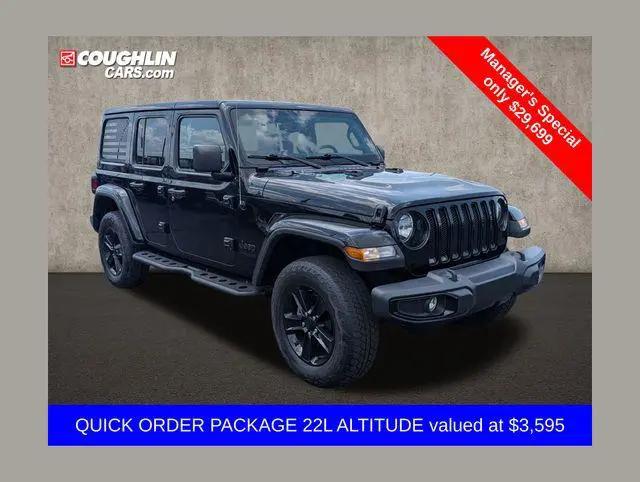 2021 Jeep Wrangler Sahara Altitude 4x4 for sale in Circleville, OH