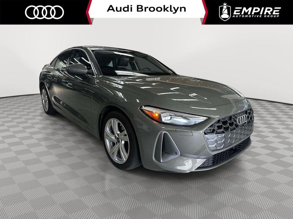 Gray Metallic 2025 Audi A5 Sedan All-Wheel Drive 7-Speed Automatic