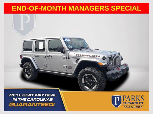 2018 Jeep Wrangler Unlimited Rubicon 4x4 for sale in Spartanburg, SC
