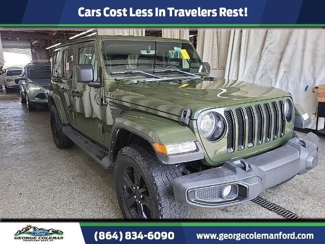 2022 Jeep Wrangler Unlimited Sahara Altitude 4x4 for sale in Travelers Rest, SC