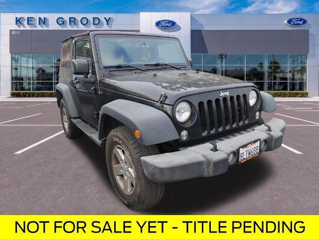 2017 Jeep Wrangler Sport for sale in Carlsbad, CA