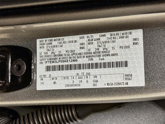 2025 Ford F-150 XLT