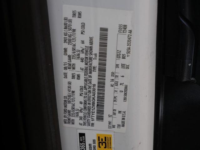 2016 Ford Transit 130 WB Low Roof Cargo