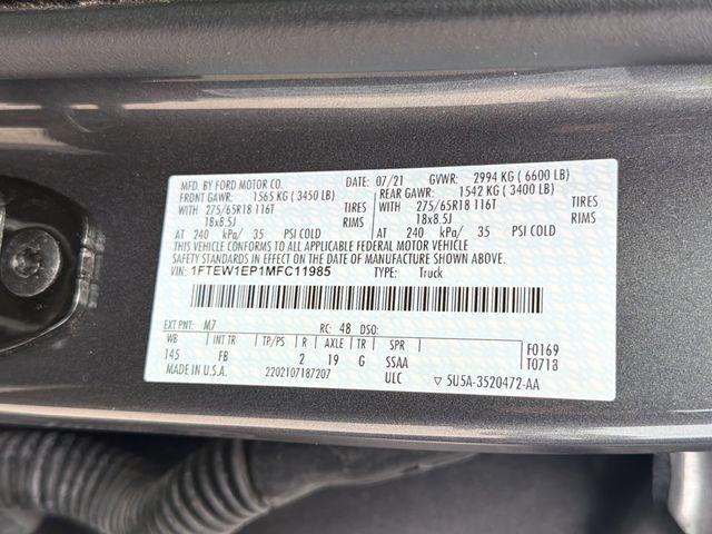 2021 Ford F-150 XLT