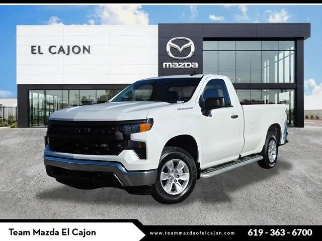 2024 Chevrolet Silverado 1500 2WD Regular Cab Long Bed WT for sale in El Cajon, CA
