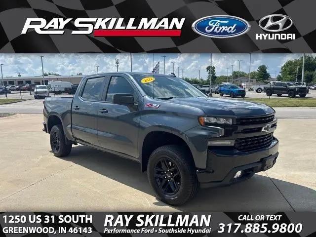 2022 Chevrolet Silverado 1500 4WD Crew Cab Short Bed LT Trail Boss for sale in Greenwood, IN