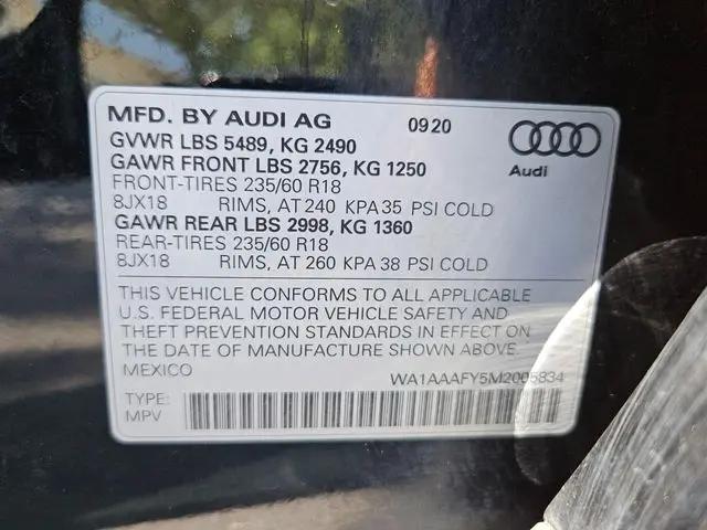 2021 Audi Q5 Premium 45 TFSI quattro S tronic