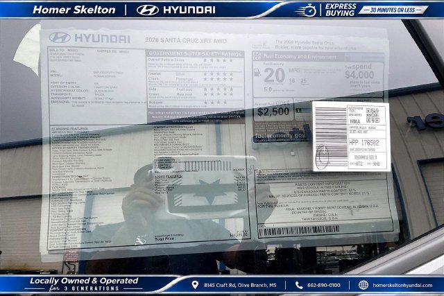 New 2026 Hyundai Santa Cruz XRT For Sale in Olive Branch, MS