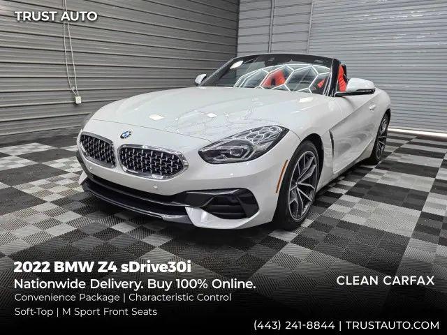 2022 BMW Z4 sDrive30i for sale in Sykesville, MD