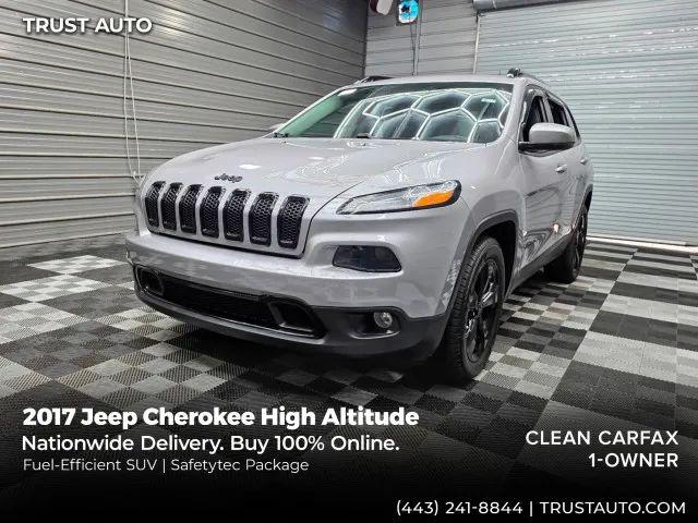 2017 Jeep Cherokee High Altitude for sale in Sykesville, MD
