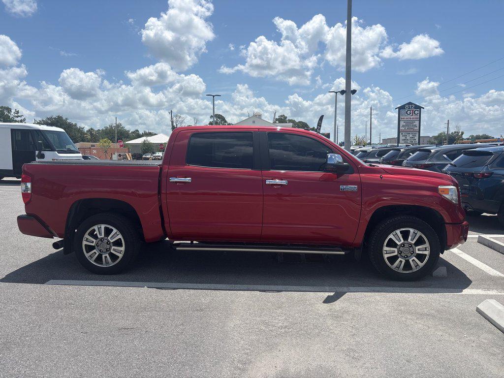 Barcelona Red Metallic 2014 Toyota Tundra Pickup Truck Four-Wheel Drive