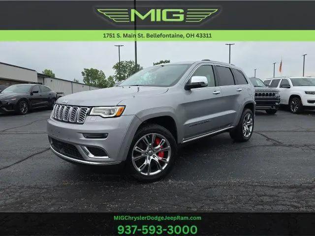 2020 Jeep Grand Cherokee Summit 4x4 for sale in Bellefontaine, OH