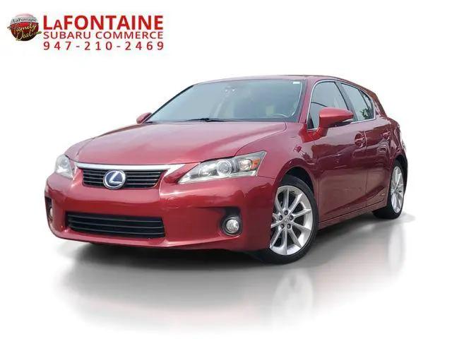 2012 Lexus CT 200h Premium for sale in Commerce Charter Twp, MI
