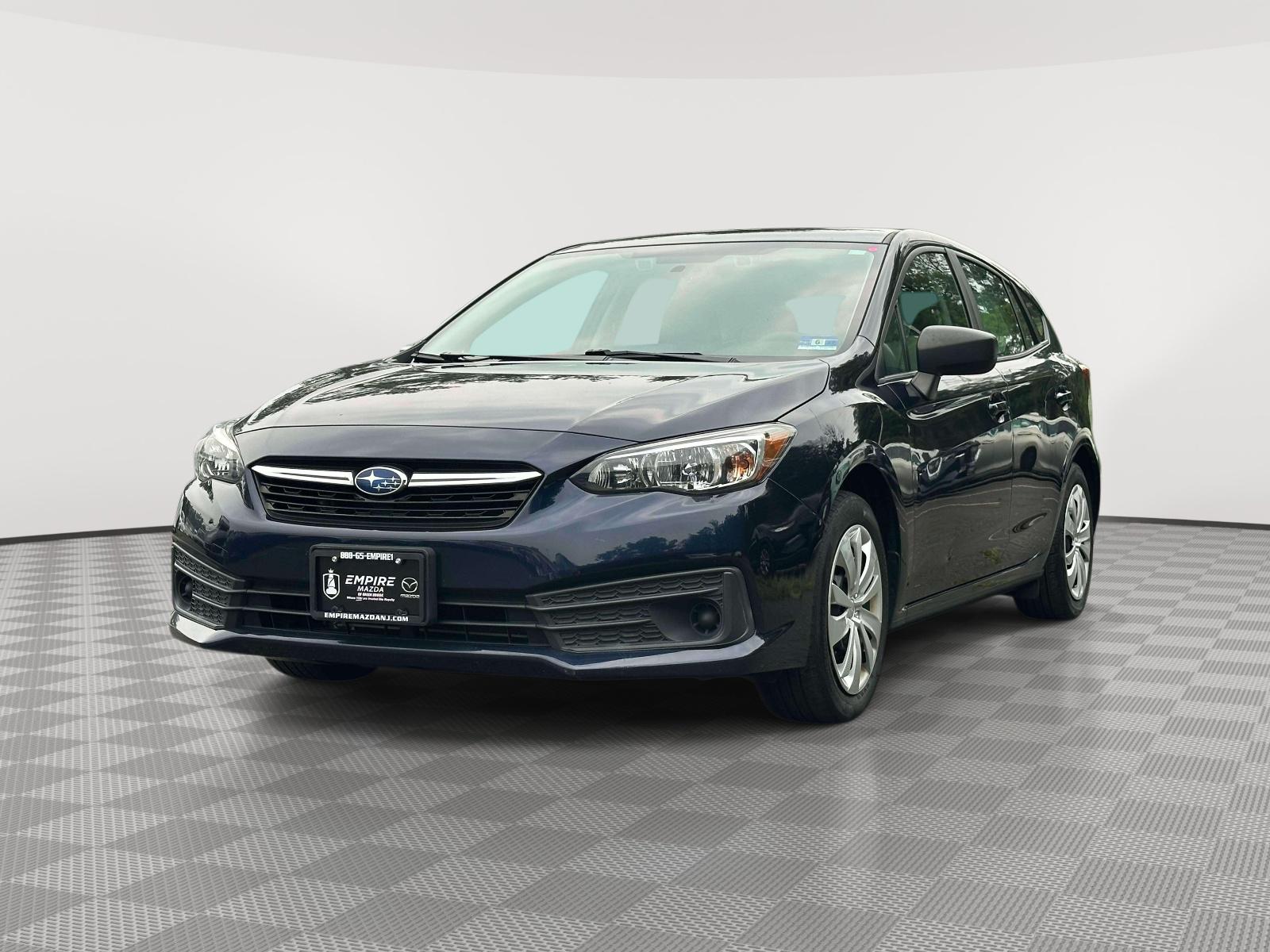 Dark Blue Pearl 2020 Subaru Impreza Hatchback All-Wheel Drive Automatic