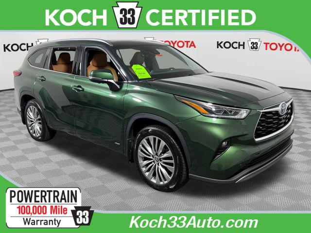 2023 Toyota Highlander Hybrid Platinum for sale in Easton, PA