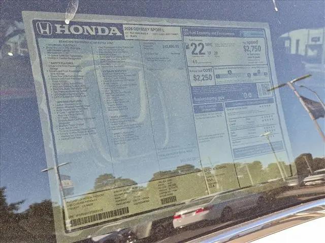 2026 Honda Odyssey Sport-L