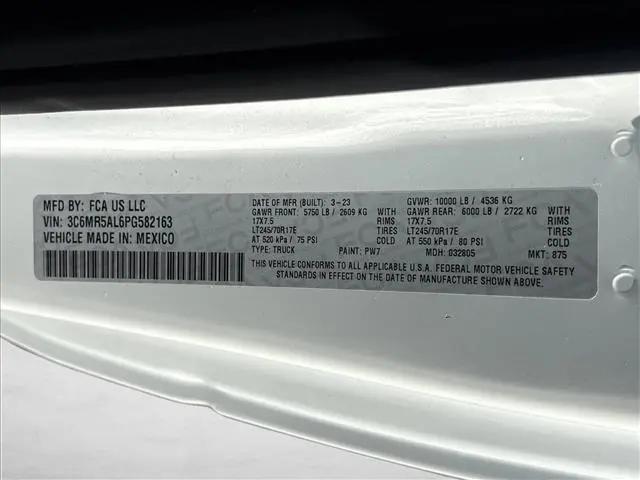 2023 Ram 2500 Tradesman Regular Cab 4x4 8 Box