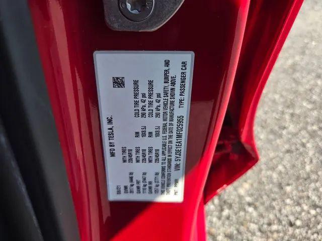 2021 Tesla Model 3 Standard Range Plus Rear-Wheel Drive