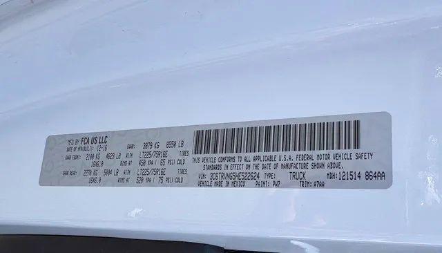 2017 Ram ProMaster Cargo Van Low Roof 118 WB