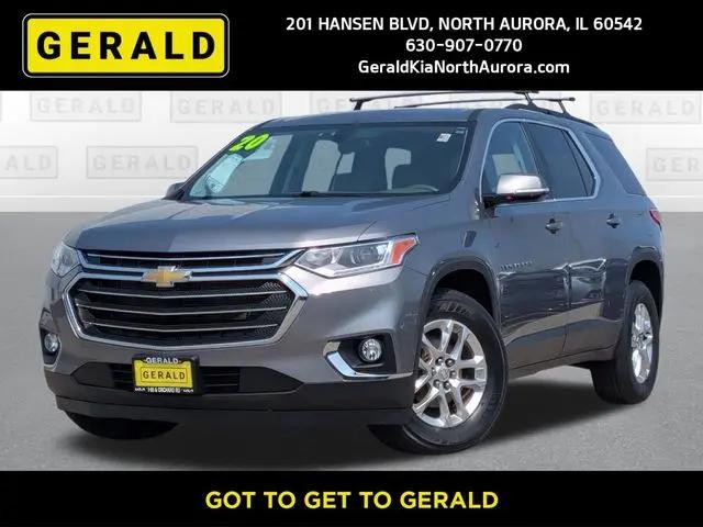 2020 Chevrolet Traverse AWD LT Leather for sale in North Aurora, IL