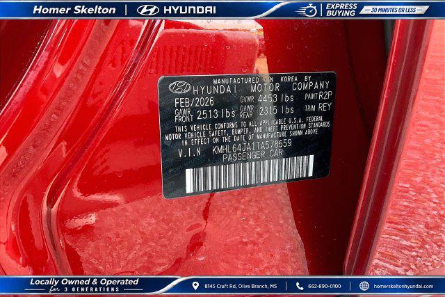 New 2026 Hyundai Sonata SEL Sport For Sale in Olive Branch, MS
