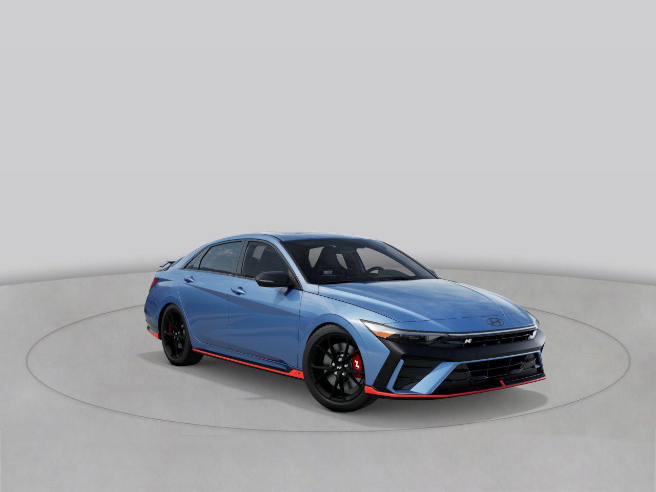 New 2026 Blue HYUNDAI Sedan image 2